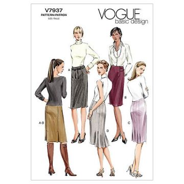 Vogue naaipatroon 7937 maat 32 t/m 35