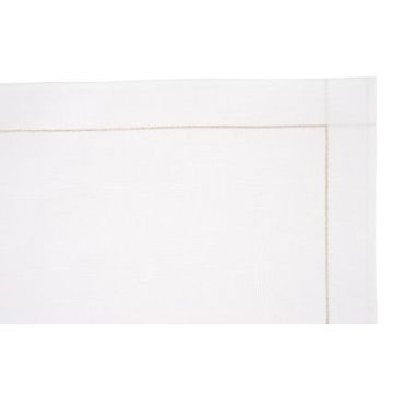 Tafelkleed Wit MET LUREXRAND 90/90