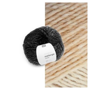 Rico Creative Melange (Chunky) Wit #001