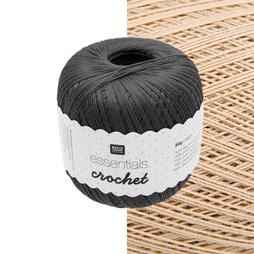 Rico Essentials Crochet Beige #002