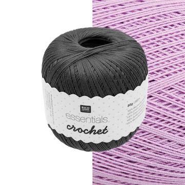 Rico Essentials Crochet Seringe Paars #006