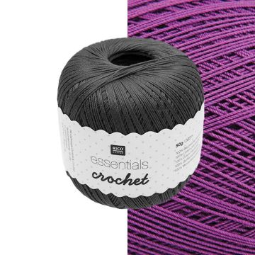 Rico Essentials Crochet Lila #007