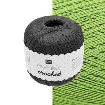 Rico Essentials Crochet Licht Groen #009