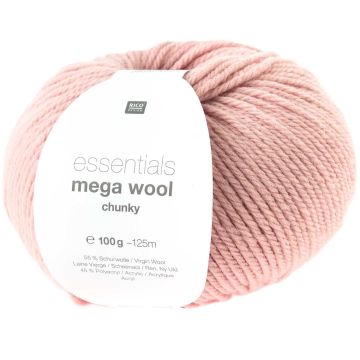 Rico Essentials Mega Wool Chuncky roze #007