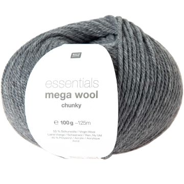 Rico Essentials Mega Wool Chuncky Grijs #014