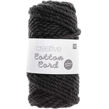 Rico Creative Cotton Cord Zwart #006