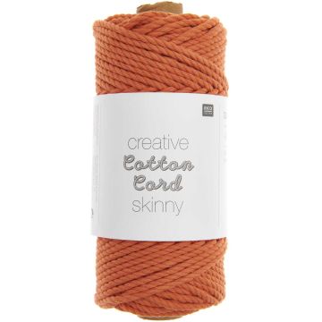 Rico Creative Cotton Cord Skinny oranje #009