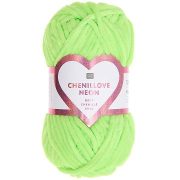 Rico Creative Chenillove neon groen