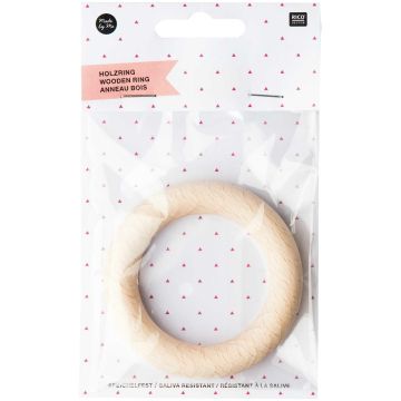 Rico houten ring voor rammelaar