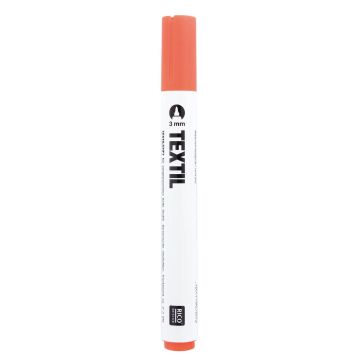 Textile Marker Light Fabric Orange