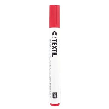 Textile Marker Light Fabric Red