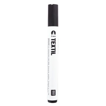 Textile Marker Light Fabric Black