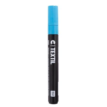 Textile Marker Dark Fabric Light Blue