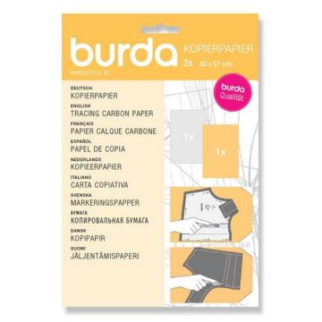 Burda kopieerpapier wit/geel