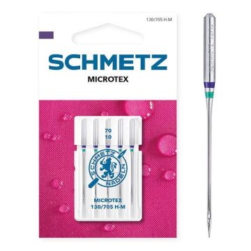 Naaimachinenaalden microtex dikte 70