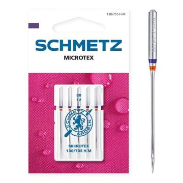 Naaimachinenaalden microtex dikte 80