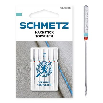 Naaimachinenaalden topstitch dikte 80