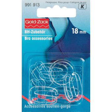 PRYM BH-accessoires KST 18 mm transp. assortiment  991913