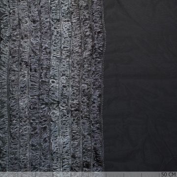 Charleston Chiffon Black