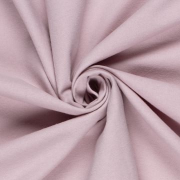 Flanel 2 zijdig geruwd Licht Roze
