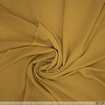 Bubble Chiffon Oker