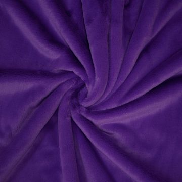 Soepele stretch bont - Flex Fur paars