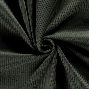 Cotton Rib Donker Groen
