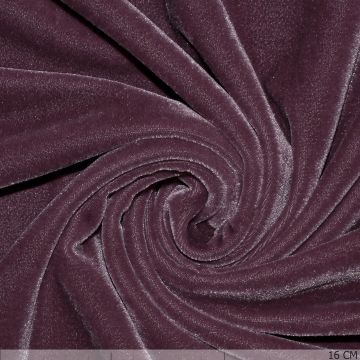 Plain Fluweel Old Pink