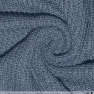 Big Knit Staalblauw