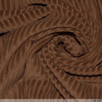 Knitted Corduroy Camel