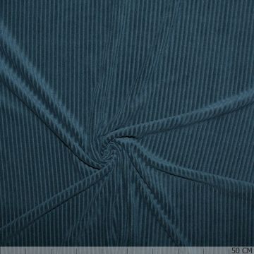 Knitted Corduroy Petrol
