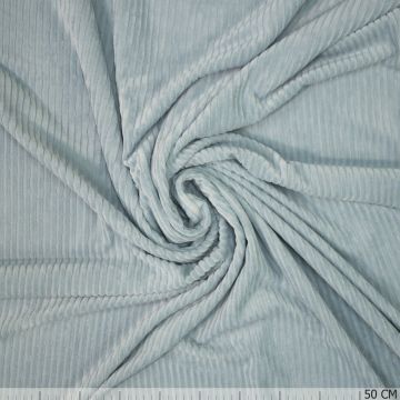 Knitted Corduroy Lichtblauw