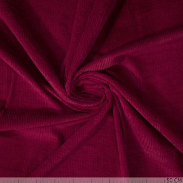 Corduroy Stretch Washed Rood