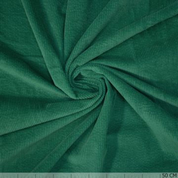 Corduroy Stretch Washed groen