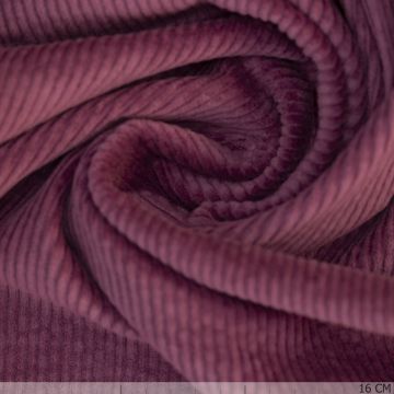 Corduroy Stretch Washed L aubergine
