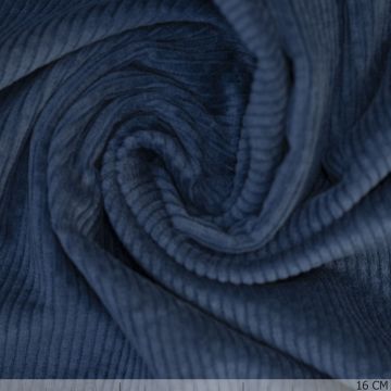Corduroy Stretch Washed blauw