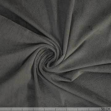 Corduroy Stretch Washed Grey