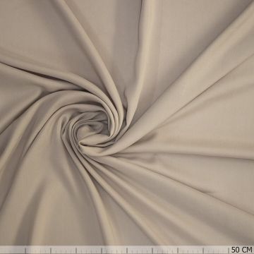 Uni viscose licht grijs
