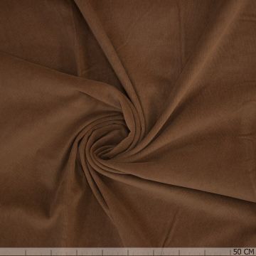 Baby-rib 21w Gewassen stretch camel