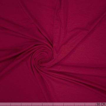 Bamboe tricot rood