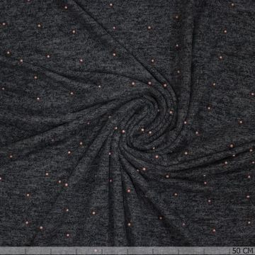 Tricot melee blauw-grijs #19477-390