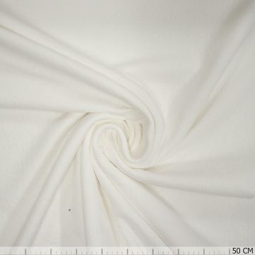 Dubbel breisel broderie wit