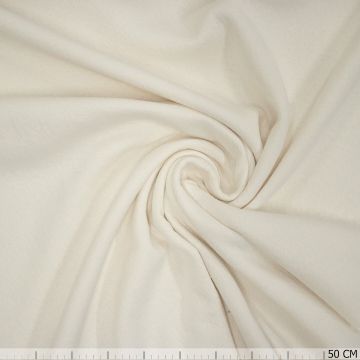 Dubbel breisel broderie gebroken wit