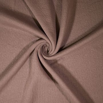 Dubbel breisel broderie bruin