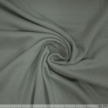 Dubbel breisel broderie donker mint