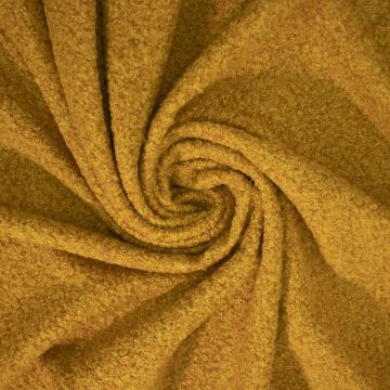 Wasable Bouclé Knitted oker