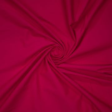 Stretch poplin washed fuchsia