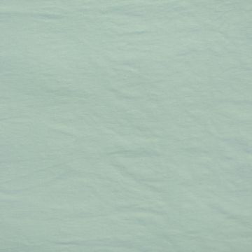 Stretch poplin washed licht blauw