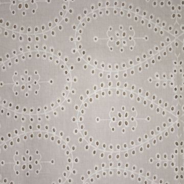 Broderie gebroken wit Infinity