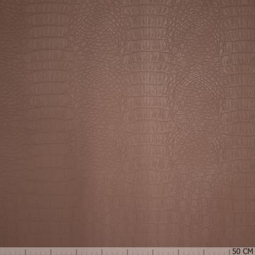 Croco stretch imitatie leer oud roze